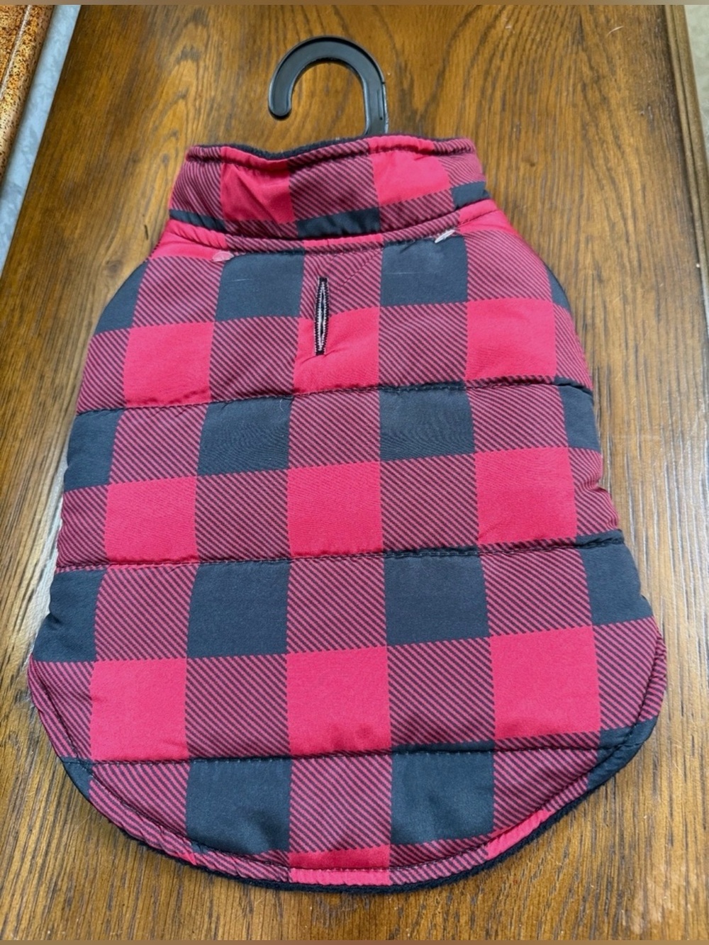 NWOT. Hotel Doggy-Dog Jacket. Red/black. Sz XS